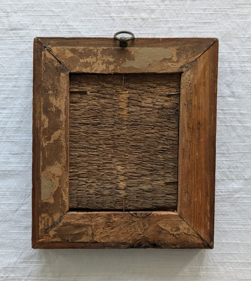 Antique 19th-Century Engraving of a Romantic Couple