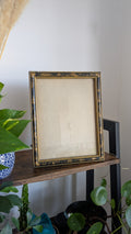 Rare Napoleon III Style Picture Frame | Chinoiserie Decor with Silver Leaf & Mecca