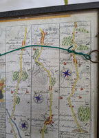 Antique Framed Map of Essex — John Owen & Emanuel Bowen, Engraved, circa 1720