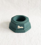 Vintage Wedgwood Jasperware Candle Holder — Sage Green Cherub, Neoclassical, Made in England