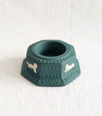 Vintage Wedgwood Jasperware Candle Holder — Sage Green Cherub, Neoclassical, Made in England