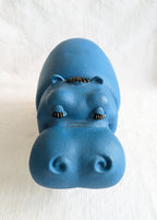 Vintage Pippo Hippopotamus — Armando Testa Italian Advertising Icon, 1960s PVC Collectible