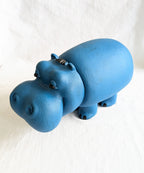 Vintage Pippo Hippopotamus — Armando Testa Italian Advertising Icon, 1960s PVC Collectible