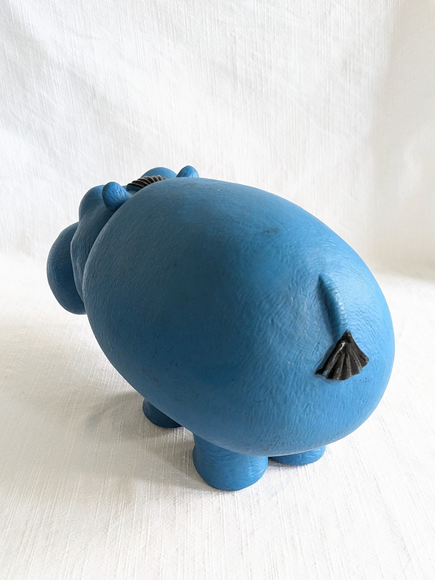 Vintage Pippo Hippopotamus — Armando Testa Italian Advertising Icon, 1960s PVC Collectible