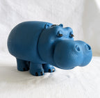 Vintage Pippo Hippopotamus — Armando Testa Italian Advertising Icon, 1960s PVC Collectible