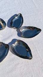 Vintage 1970s Silver Swan Stackable Trinket Dishes / Ashtrays – Mid-Century Vide-Poche Set