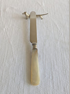 Set of 6 Silver Miniature Vintage Dachshund Dog cutlery rest 20th century