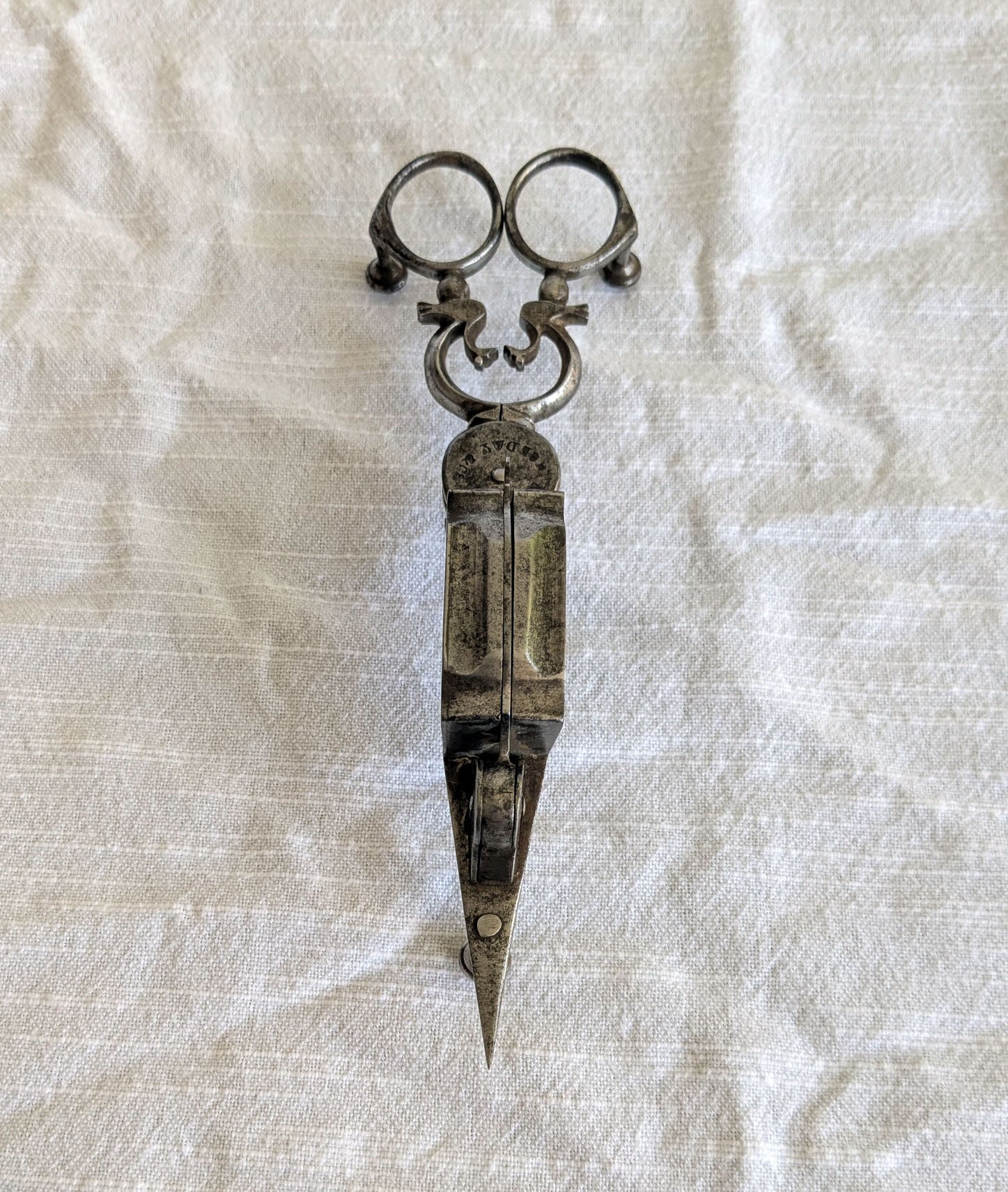 Antique Hobday’s Patent Candle Snuffer – 19th-Century English Victorian Tool