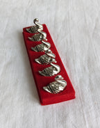 Vintage Silver Swan Place Card Holders Set of 6 — French Silver-Plated, 1960s, Boxed