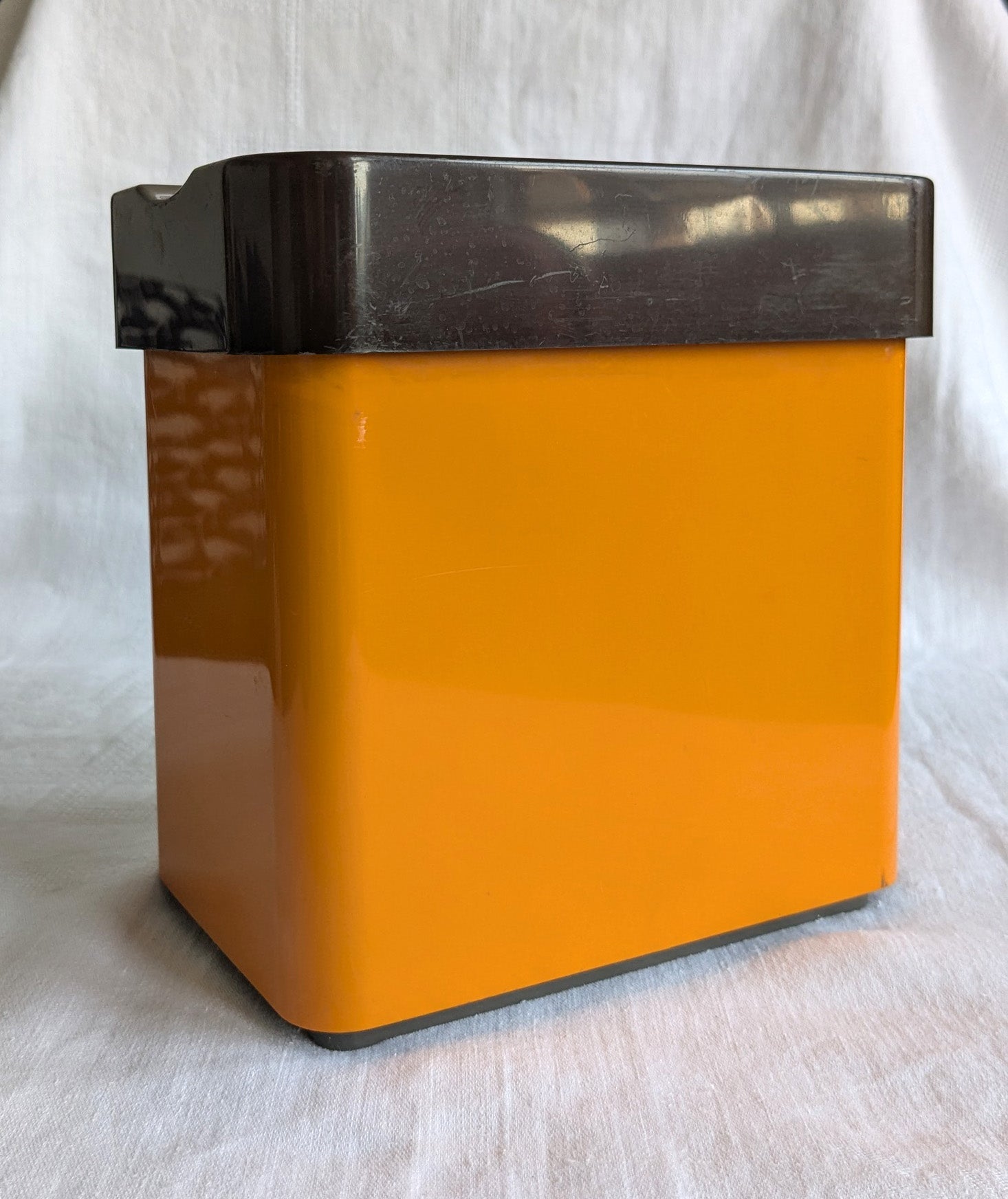 Vintage Terraillon Kitchen Scale 5kg Yellow Retro 1970s French Design