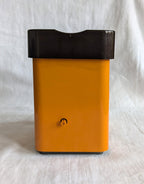 Vintage Terraillon Kitchen Scale 5kg Yellow Retro 1970s French Design
