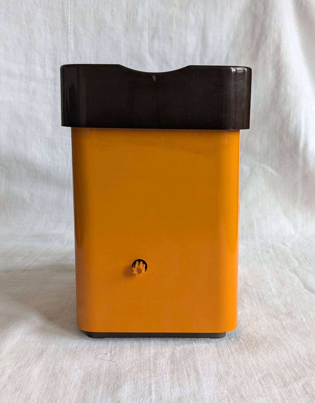 Vintage Terraillon Kitchen Scale 5kg Yellow Retro 1970s French Design