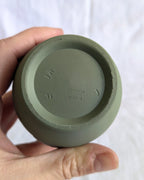 Vintage Wedgwood Jasperware Vase — Sage Green Neoclassical Relief, England, Mid-Century