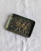 Max Le Verrier Bronze Vide-Poche — Bellerophon & Pegasus, Art Deco, Signed