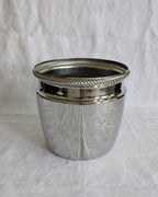 Vintage Alessi Champagne Wine cooler in Stainless Steel – Italian Modernist Design