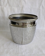 Vintage Alessi Champagne Wine cooler in Stainless Steel – Italian Modernist Design