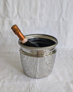 Vintage Alessi Champagne Wine cooler in Stainless Steel – Italian Modernist Design