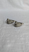 Vintage Silea Silver-Plated Duck Salt & Pepper Shakers – French Mid-Century Tableware