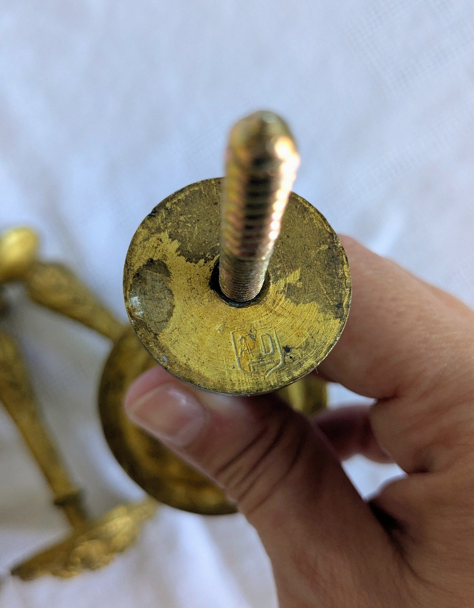 Antique French Gilt Bronze Curtain Tieback Hooks – Set of 5 | Napoleon III