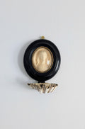 Napoleon III French Holy Water Font with Bisque Madonna, Rue du Bac, Paris