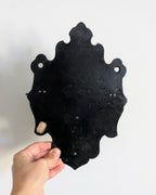 Napoleon III Black Lacquer Folding Shelf