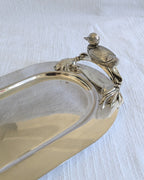 Silea Vintage Silver-Plated Foie Gras Dish