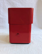 Red Vintage Terraillon Kitchen Scale - 1970s French Design