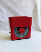 Red Vintage Terraillon Kitchen Scale - 1970s French Design