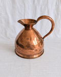 Antique Victorian copper haystack measure, 1/2 Imperial gallon