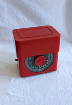 Red Vintage Terraillon Kitchen Scale - 1970s French Design